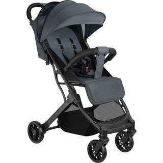Buggy-klapvogn Finn, sammenklappelig, 5-punktssele - anthrazit