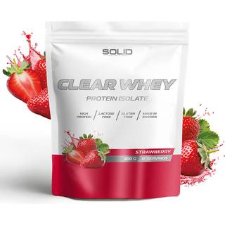 SOLID Nutrition Clear Whey, 300 g (Strawberry)