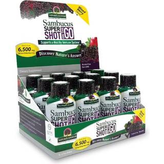 Hyben Super Shot til at tage med, Blandede Bær - 12 x 60 ml