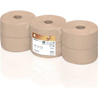 Satino PureSoft Jumbo toiletpapir 2-lags 9,2cmx380m 6rl