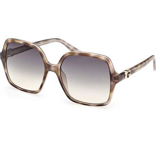 Guess Kvinde GU00190 95P Solbriller Metal Havana Firkantet Normal Sfumato