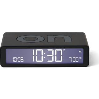 Lexon LR157N0 Digital-Wecker Flip Classic Schwarz