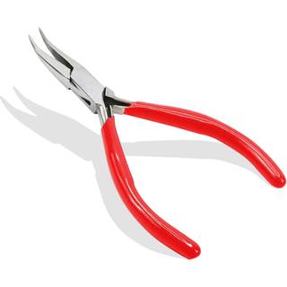 Aaprotools 4.5 """" K?de b?jede n?se tang med glatte k?ber og bladfjeder til smykker og perler