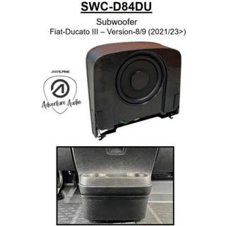 Alpine SWC-D84S Custom subwoofer til Fiat Ducato 8