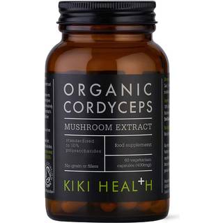 Kiki Health Organic Cordyceps Mushroom Extract, 60 kapsler