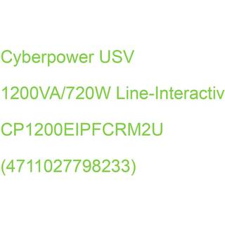 CP1200EIPFCRM2U Unterbrechungsfreie Stromversorgung (USV) Line-Interaktiv 12 kVA 720 W 8 AC-Ausgänge