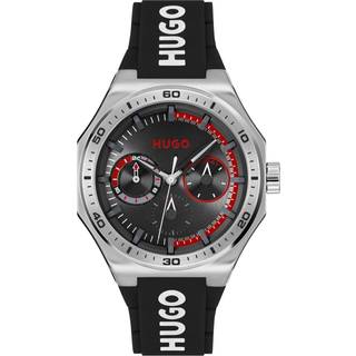 HUGO 1530397 Grail Sport Multi Dial Black Strap Watch - W45429