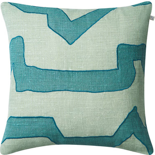 Chhatwal & Jonsson Sikkim pudebetræk 50x50 cm Heaven blue-aqua