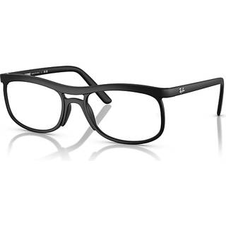 Ray - Ban Unisex RX7254 5204 Optiske stel Kig Sort Transparent Pillow Normal