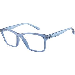 Armani Exchange AX3114F Asian Fit 8345 55 Briller Mænd Blue - Transparent Blue - 55mm