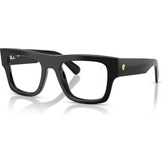 Ray - Ban Unisex RX5517M F601 Optiske stel Acetat Sort Transparent Firkantet Normal