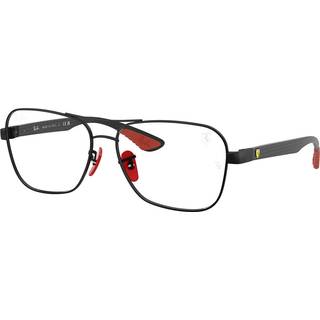 Ray - Ban Unisex RX8436M F002 Optiske stel Metal Sort Transparent Firkantet Normal