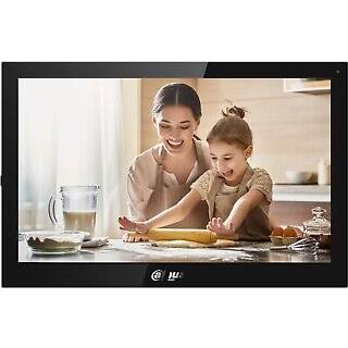 Dahua VTH5341G-W 10 Zoll Android PoE Video Intercom Innenstation mit WLAN, Display für Türsprechanlage - schwarz