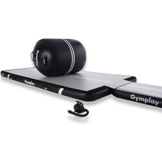 GymPlay MAX+ H15 Airtrack Kit 2   6 meter  Black   75 cm