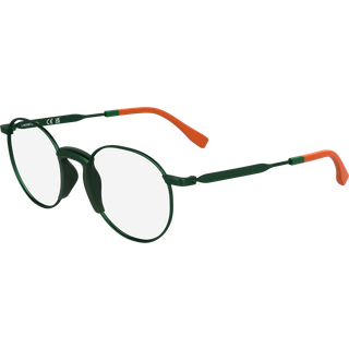 Lacoste Børn L3114 301 Optiske stel Metal Grøn Rund Normal
