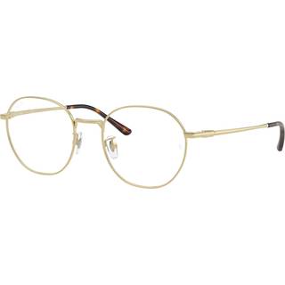 Ray - Ban Unisex RX8778D 1251 Optiske stel Titanium Guld Transparent Firkantet Normal