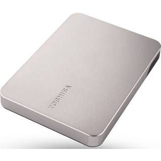 Toshiba Canvio Flex ekstern harddisk 1 TB, varm sølv ➞ På lager - klar til levering