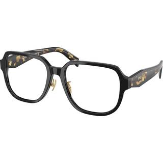Prada Kvinde PR B07VD 3891O1 Vista -rammer Acetat Sort Transparent Pillow Normal