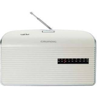 Grundig MUSIC60XWS radio Bærbar Analog Hvid
