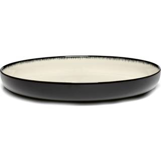 Serax - Dé Højplade XL VAR D D27cm hvid/sort - Dybe tallerkner - Ann Demeulemeester - Hvid