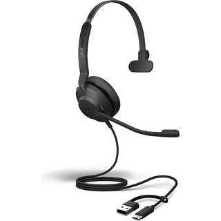 Jabra Evolve2 Headset På Øret Kablet Støjisolerende