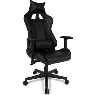 Gladiator Gaming Stuhl mit Kippfunktion und verstellbaren Armlehnen schwarz