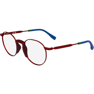 Lacoste Børn L3114 601 Optiske stel Metal Bordeaux Rund Normal