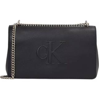 Taske Calvin Klein Jeans Sculpted Ew Flap Bag Black Universal - Black - Universal