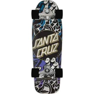 Santa Cruz 80s Rider Handled Dot Surfskate (Sort)