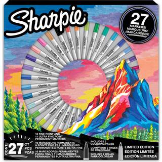 Sharpie Permanent Markers "Mountain" Sæt 27-stk.