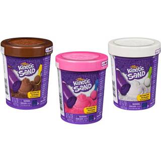 Kinetic Sand isbøtte – flere varianter – assorteret