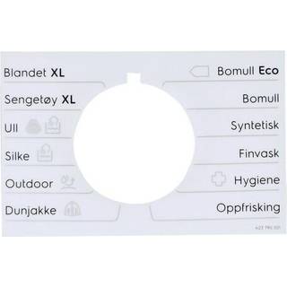 Electrolux programplade, knap, klæbestof 140237905017
