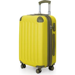 Spree - Handgepäck Koffer Hartschale LEMON matt, TSA, 55 cm, 42 Liter - Lemon