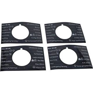 Electrolux programplade, knap, klæbestof, DA,NO,FI,SV 140283535072