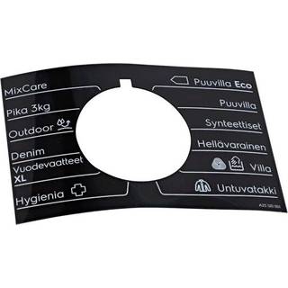 Electrolux programplade, knap, klæbestof 140251200014