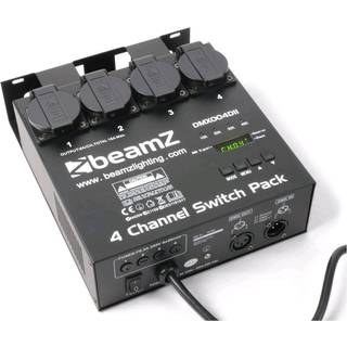 DMX Switch Pack 4-kanals, til stativ TILBUD NU kontakt pakke kanal ii