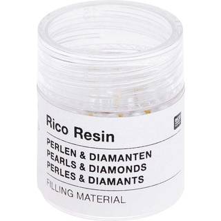 Füllmaterial für Resin Perlen, Diamanten, Kügelchen - Gold