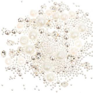 Füllmaterial für Resin Perlen, Diamanten, Kügelchen - Silber