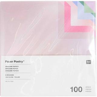 Paper Poetry Origami Blurry Gradient