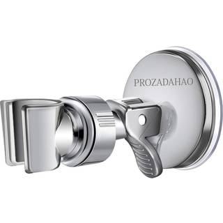 Justerbar bruserhoved Holder badev?relse sugekop h?ndholdt bruserhovedbeslag aftagelig h?ndholdt brusehoved og v?gmonteret sugbeslag (s?lv)