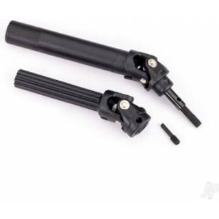 Traxxas - TRX8996T - Driveshaft assembly, front or rear, Maxx® Duty (1) (left or right) (fully assembled, ready to install)/ screw pin (1) (for use w