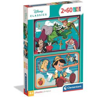 Clementoni Disney Stitch Super Colour Puzzle (2x60)