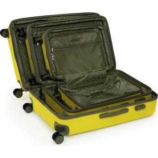 Spree - Mittelgroßer Koffer Hartschale Special Edition LEMON matt, TSA, 65 cm, 74 Liter - Lemon
