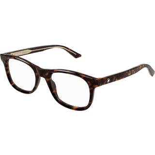 Montblanc Mand MB0385O 002 Optiske stel Acetat Havana Transparent Firkantet