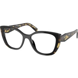 Prada PR B04V 3891O1 51 Briller Kvinder Black - Black On Medium Tortoise - 51mm