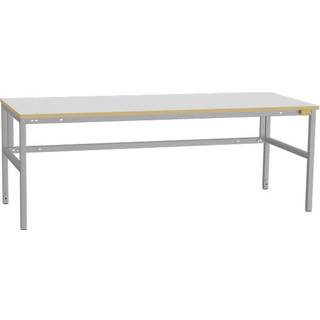 ESD-arbejdsbord med Let H-stel og linoleum måtte 2000x800mm