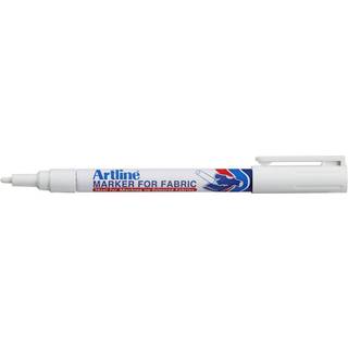 Artline tøjmarker hvid