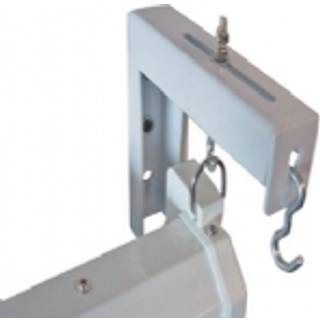 Elite Screens vægbeslag-sæt til lærred | 12,25 cm. (6 tommer), Hvid