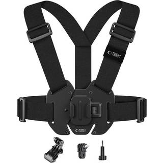 Tech-Protect GA100 brystholder til GoPro- og DJI-actionkameraer - sort