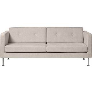 FDB Møbler L42 Firhøj 2,5 pers. sofa - Tangent / Stål